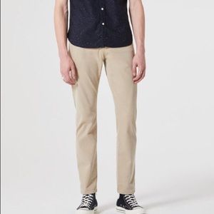 Mens AG graduate trouser. Size 38x36- khaki
